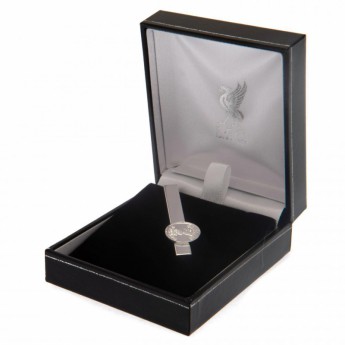 FC Liverpool kopča za kravatu Champions Of Europe Silver Plated Tie Slide
