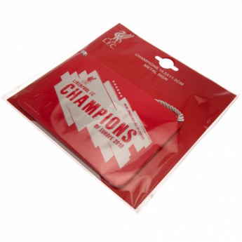FC Liverpool zidni natpis Champions Of Europe Bedroom Sign