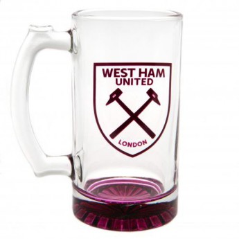 West Ham United čaša Stein Glass Tankard