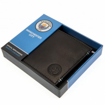 Manchester City novčanik Leather Stitched