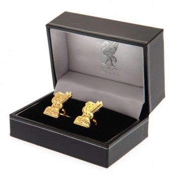 FC Liverpool manšete Gold Plated Cufflinks LB