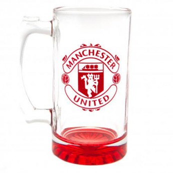 Manchester United čaša Stein Glass Tankard red