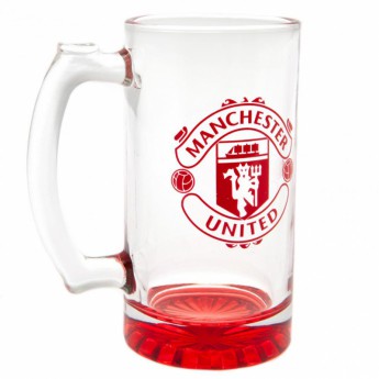 Manchester United čaša Stein Glass Tankard red