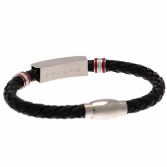 FC Liverpool kožna narukvica Champions Of Europe Leather Bracelet