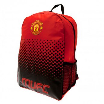 Manchester United ruksak Backpack red and black