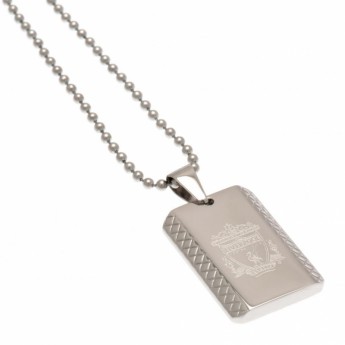FC Liverpool ogrlica s identifikacijskom pločicom za psa Dog Tag & Chain PT