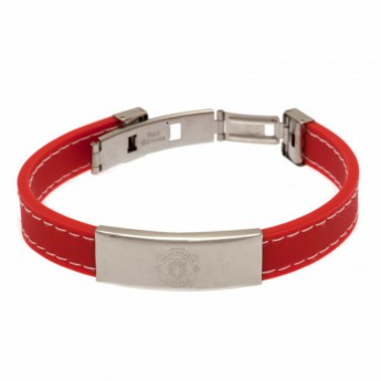 Manchester United silikonska narukvica Stitched Silicone Bracelet RD