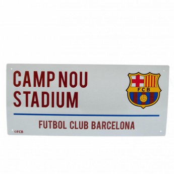 FC Barcelona zidni natpis Street Sign