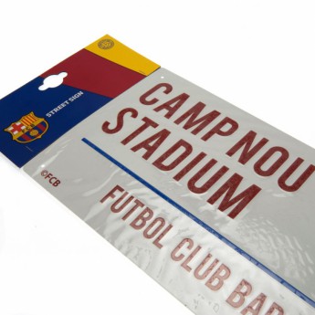 FC Barcelona zidni natpis Street Sign