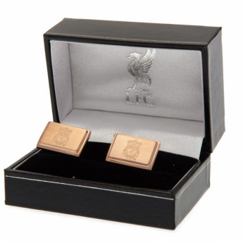 FC Liverpool manšete Rose Gold Plated Cufflinks