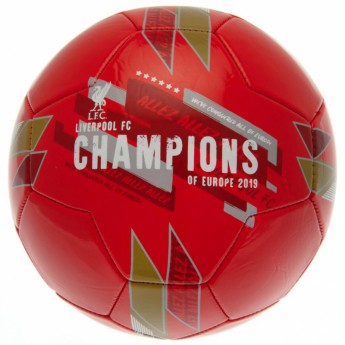 FC Liverpool nogometna lopta Champions Of Europe Football - size 5