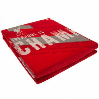 FC Liverpool posteljina za jedan krevet Champions of Europe Single Duvet Set