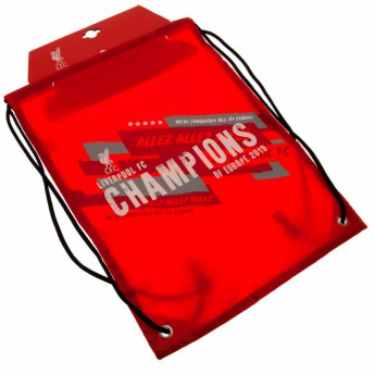 FC Liverpool vrećica za tjelesni Champions of Europe Gym Bag