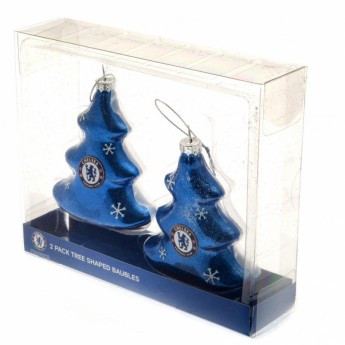FC Chelsea Božićni ukrasi 2pk Tree Baubles