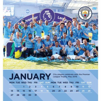 Manchester City stolni kalendar 2020