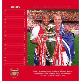 FC Arsenal stolni kalendar 2020