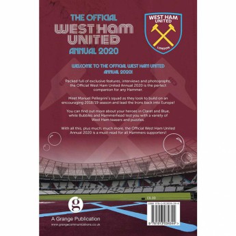 West Ham United knjiga godišnjak Annual 2020