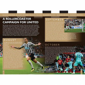 Newcastle United knjiga godišnjak Annual 2020