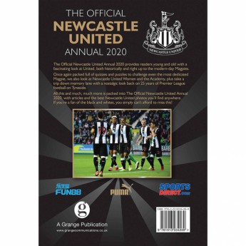 Newcastle United knjiga godišnjak Annual 2020