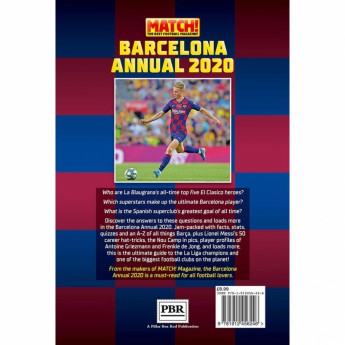 FC Barcelona knjiga godišnjak Annual 2020