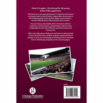 Aston Villa knjiga godišnjak Annual 2020