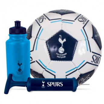 Tottenham Hotspur nogometni set water bottle - hand pump - size 5 ball