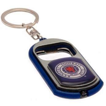 FC Rangers privjesak s otvaračem Key Ring Torch Bottle Opener