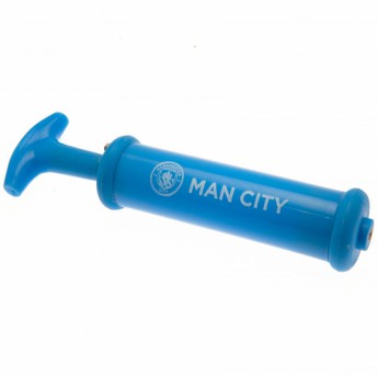 Manchester City nogometni set water bottle - hand pump - size 5 ball