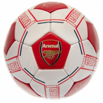 FC Arsenal nogometni set water bottle - hand pump - size 5 ball