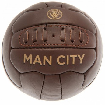 Manchester City nogometna mini lopta Retro Heritage Mini Ball - size 1