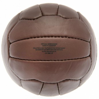 Manchester City nogometna mini lopta Retro Heritage Mini Ball - size 1