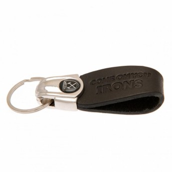 West Ham United privjesak za ključeve Italian Leather Keyring