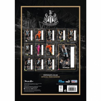 Newcastle United kalendar 2020 Team A3
