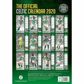 FC Celtic kalendar 2020 Team A3