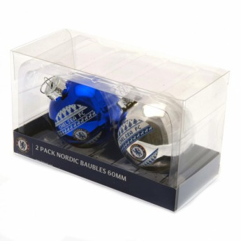 FC Chelsea Božićni ukrasi 2pk Nordic Baubles