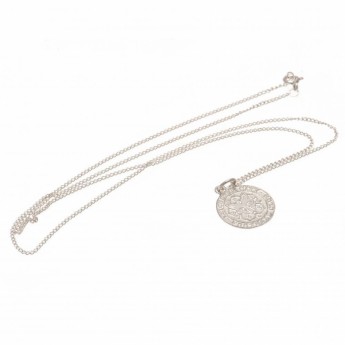 Leicester City ogrlica s privjeskom Sterling Silver Pendant & Chain