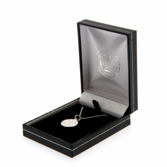 Leicester City ogrlica s privjeskom Sterling Silver Pendant & Chain