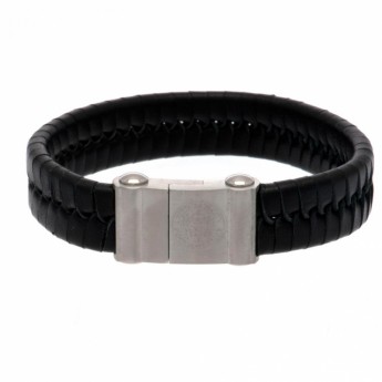 Leicester City narukvica Single Plait Leather Bracelet