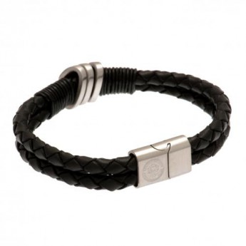 Leicester City kožna narukvica Leather Bracelet