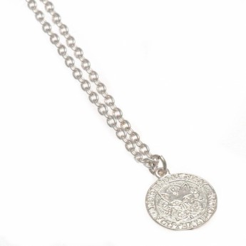 Leicester City ogrlica s privjeskom Silver Plated Pendant & Chain