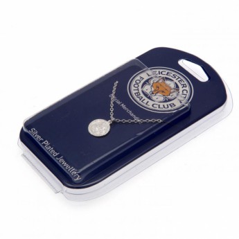Leicester City ogrlica s privjeskom Silver Plated Pendant & Chain