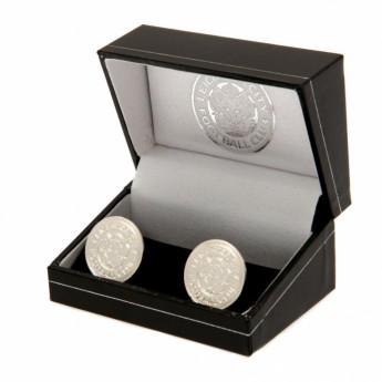 Leicester City manšete Silver Plated Formed Cufflinks