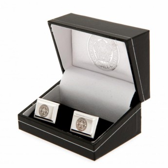 Leicester City manšete Silver Plated Cufflinks