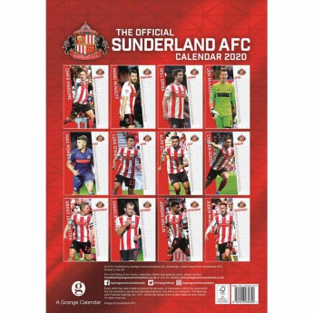 Sunderland kalendar 2020 Team A3