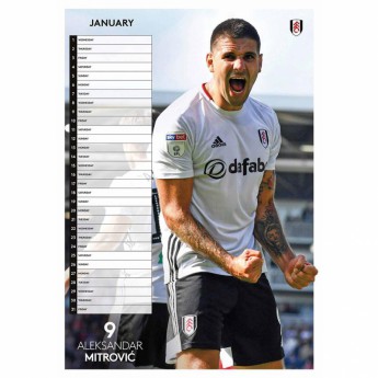 Fulham kalendar 2020 Team A3