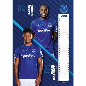 FC Everton kalendar 2020 Team A3
