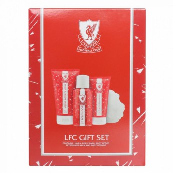 FC Liverpool poklon set Toiletries (Body spray, Aftershave balm, Body sponge)