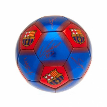 FC Barcelona nogometna mini lopta Skill Ball Signature - size 1
