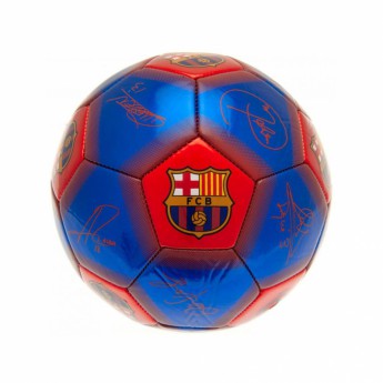 FC Barcelona nogometna mini lopta Skill Ball Signature - size 1