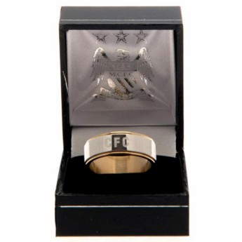 Manchester City prsten Bi Colour Spinner Ring X-Small